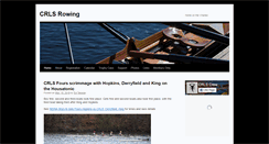 Desktop Screenshot of crlsrowing.org